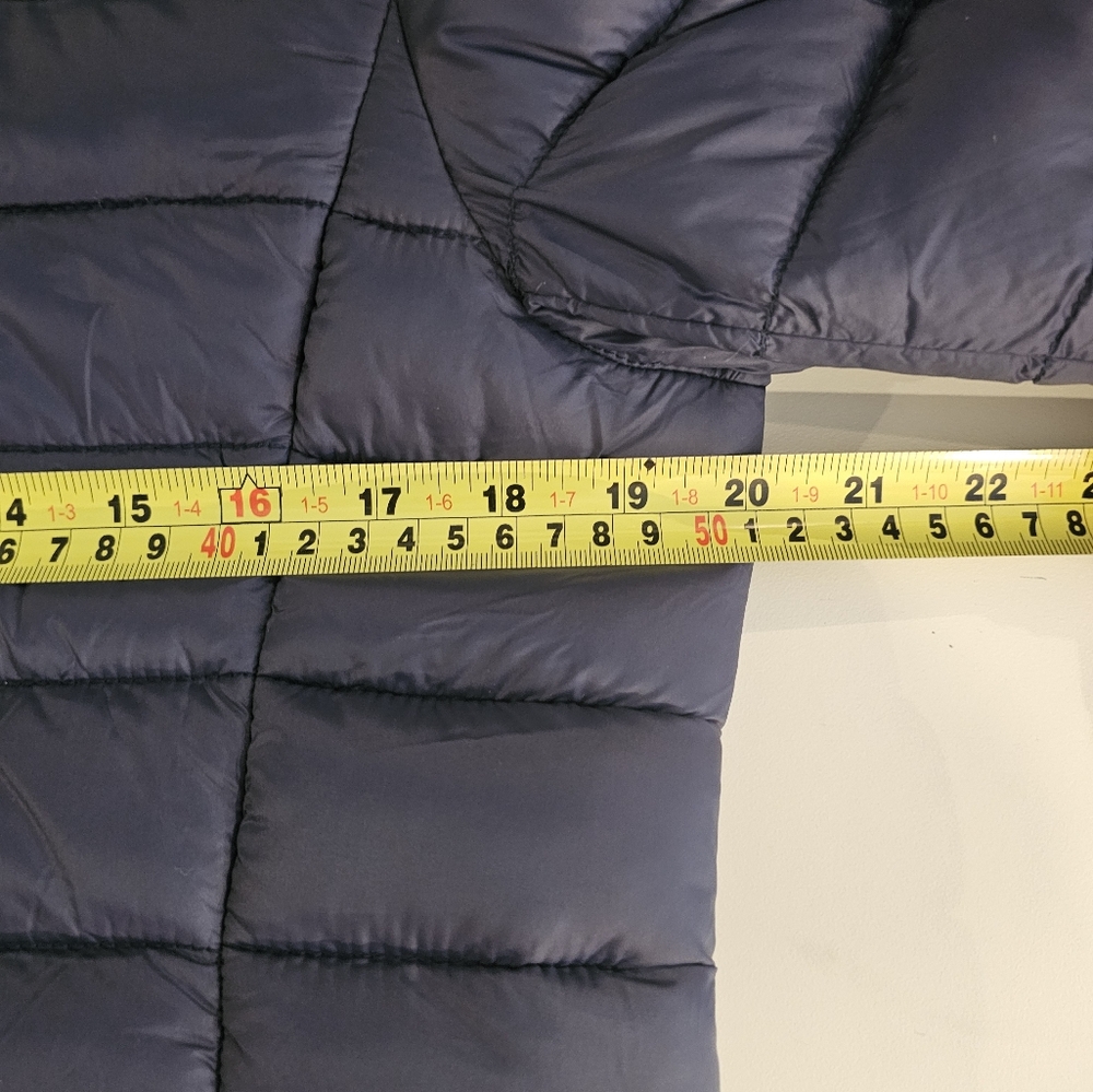 ZYIA Blue and Red Ski Jacket with Quilted Design - Picture 5 of 6
